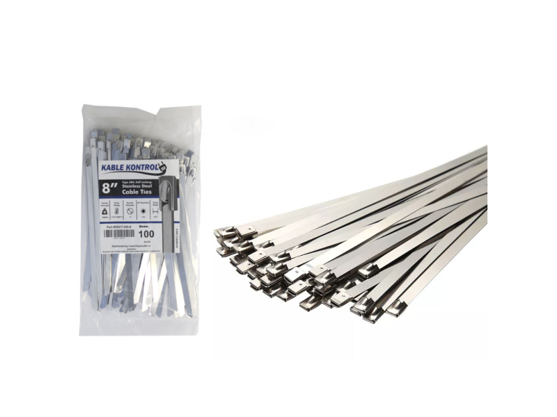 Buy TR TOOLROCK 200pcs 11.8 Inch Stainless Steel Cable Ties Kit