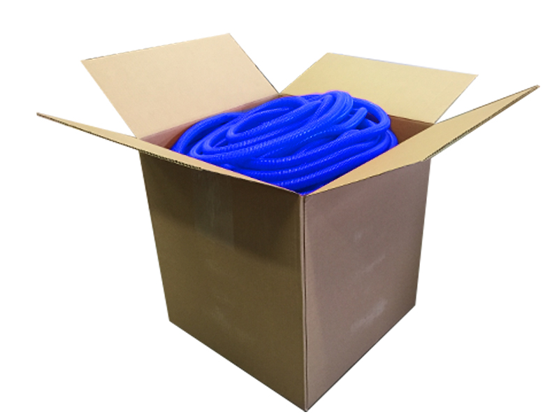  5/32 Dia 35FT Corrugated Wiring Loom Protector Conduit, Home  Garden Electrical Wire Wrap Assortment Split Tubing, Prevent Cord Twisting  Black : Electronics