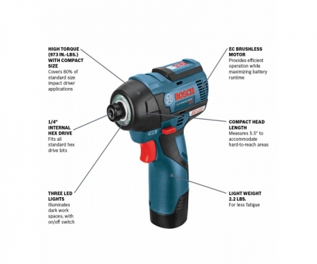 BOSCH® Impact Wrench 12V - PS82N