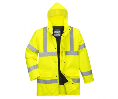 Portwest Hi-Vis Waterproof Traffic Jacket - US460 | Reflective