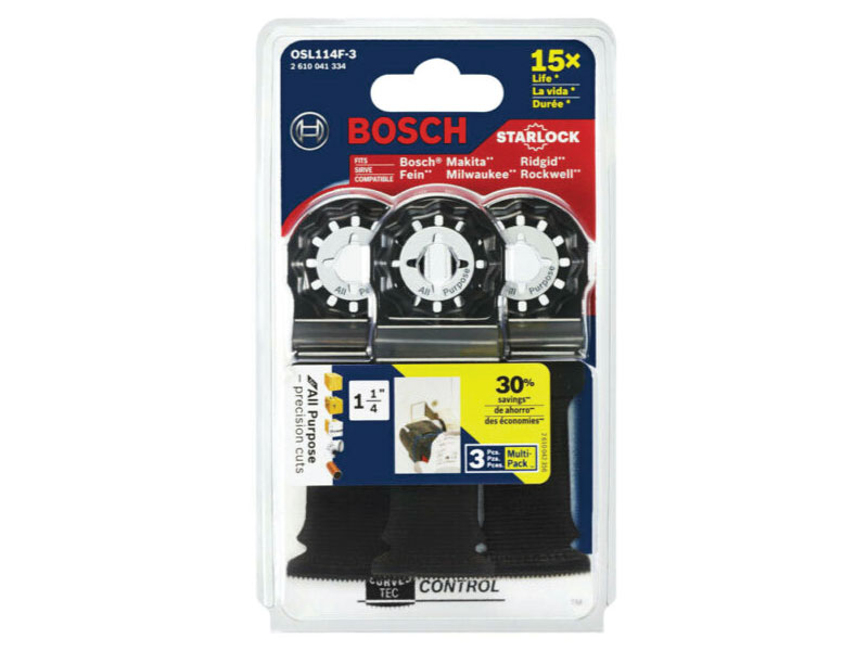 Bosch starlock on sale blades set