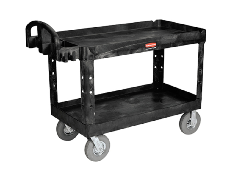 Rubbermaid® Utility Carts with Pneumatic Wheels