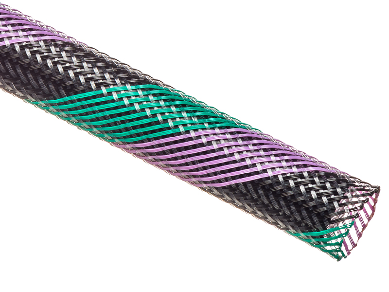 Expandable Braided Cable Sleeving, PET, Colour, 12mm & 15mm width, Full  Range 2mm - 60mm, (1 meter)